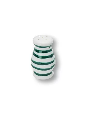 GMUNDNER KERAMIK | Salzstreuer bauchig "Grün Geflammt" 9cm | 